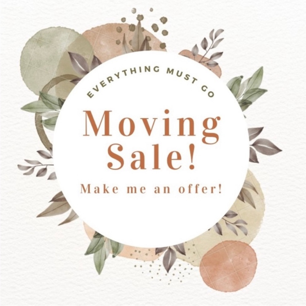 MOVING CLEARANCE SALE MAKE ME AN OFFER